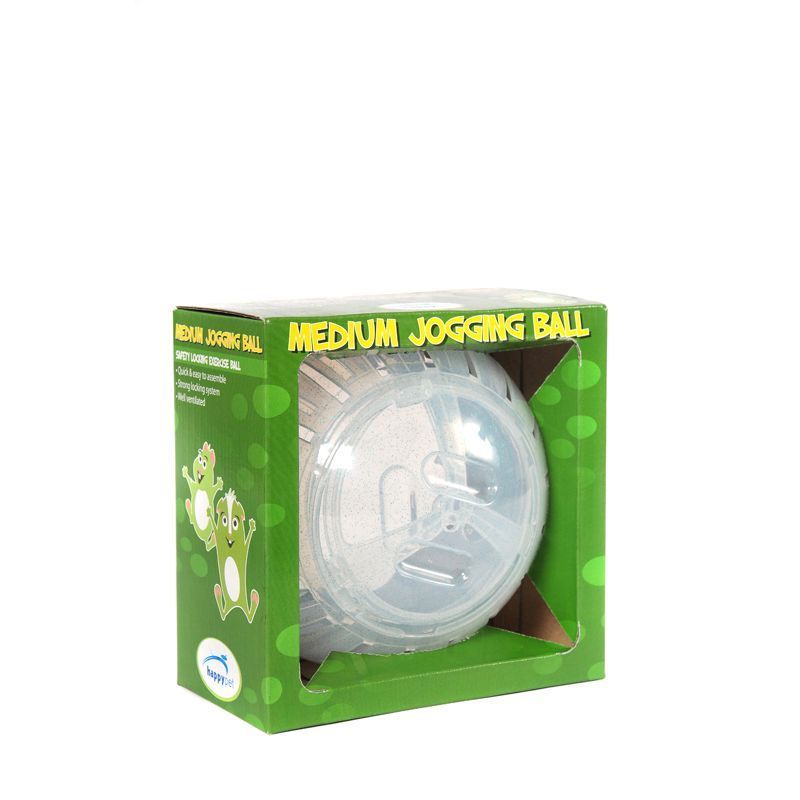 Small Pet Jogging Ball Medium Glitter Assorted